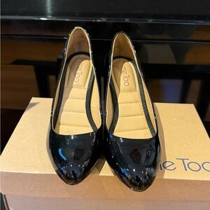 Me Too Black Patent Pumps